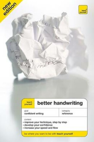 Cover of Teach Yourself: Better Handwriting