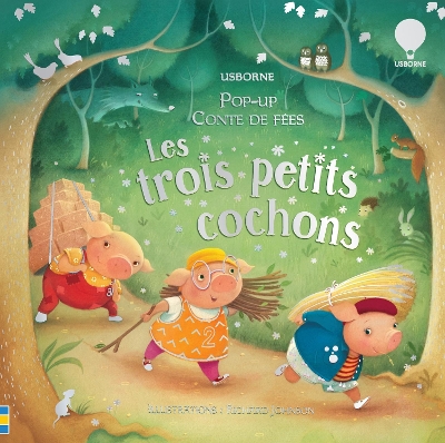 Book cover for Les trois petits cochons