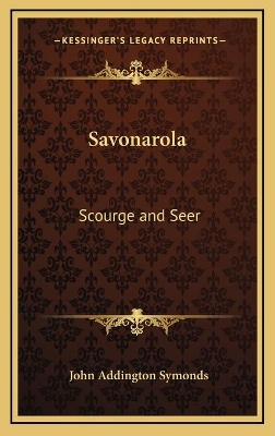 Book cover for Savonarola