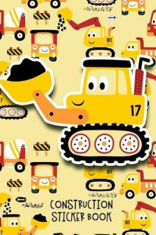 Cover of Construction Sticker Book