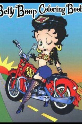 Cover of Betty Boop Coloring Book