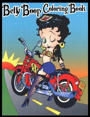 Book cover for Betty Boop Coloring Book