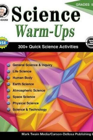 Cover of Science Warm-Ups, Grades 5-8