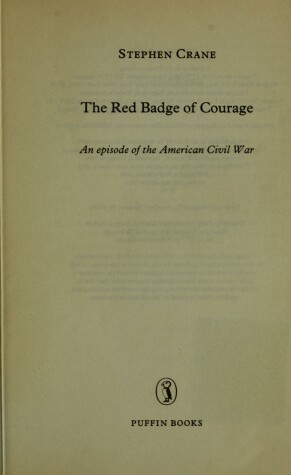 Book cover for Red Badge of Courage: an Episo