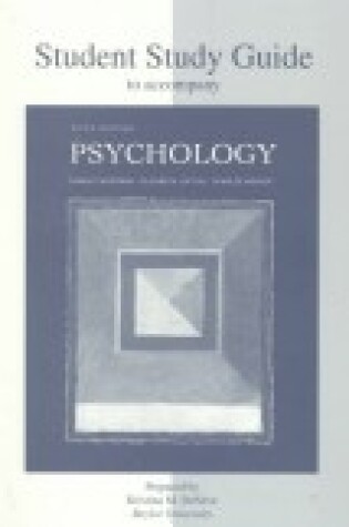 Cover of Student Study Guide to Accompany Psychology