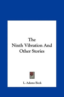 Book cover for The Ninth Vibration and Other Stories the Ninth Vibration and Other Stories
