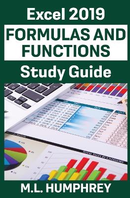 Book cover for Excel 2019 Formulas and Functions Study Guide