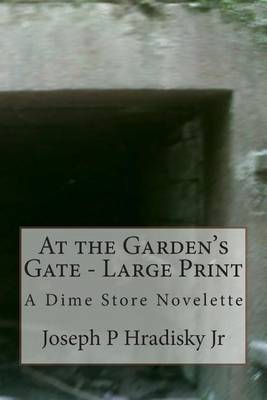 Book cover for At the Garden's Gate - Large Print