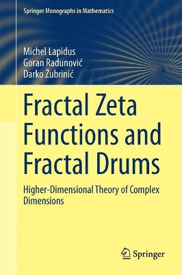 Book cover for Fractal Zeta Functions and Fractal Drums