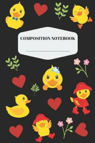 Cover of Duck Composition Notebook