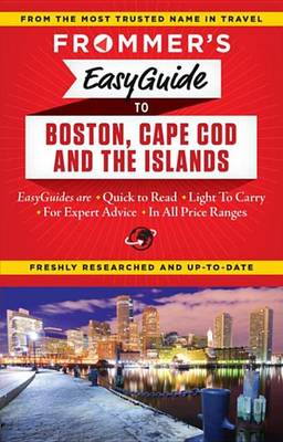 Cover of Frommer's Easyguide to Boston, Cape Cod and the Islands