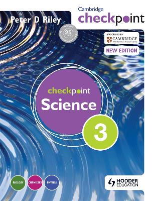 Book cover for Cambridge Checkpoint Science Student's Book 3