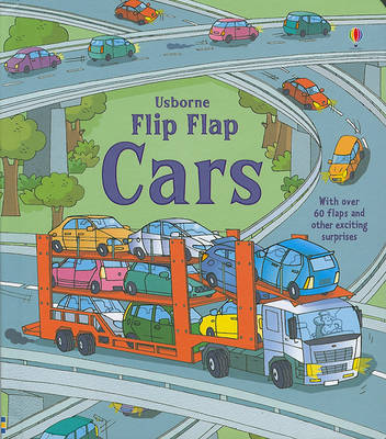 Book cover for Usborne Flip Flap Cars
