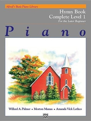 Book cover for Alfred's Basic Piano Library Hymn Book 1 Complete