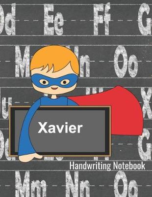 Book cover for Handwriting Notebook Xavier