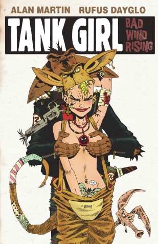 Book cover for Tank Girl: Bad Wind Rising