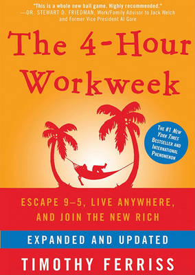 Book cover for The 4-Hour Workweek, Expanded and Updated