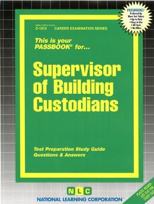 Book cover for Supervisor of Building Custodians