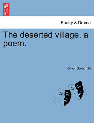 Book cover for The Deserted Village, a Poem.