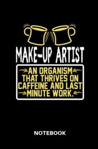 Cover of Make-Up Artist Notebook