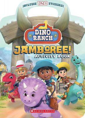 Book cover for Dino Ranch Jamboree!