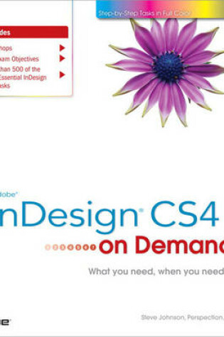 Cover of Adobe InDesign CS4 on Demand