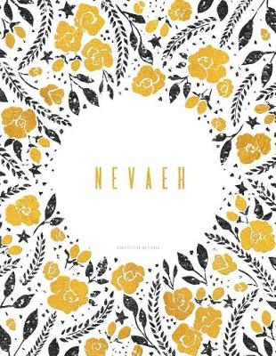 Book cover for Nevaeh. Composition Notebook