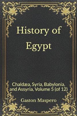 Book cover for History of Egypt