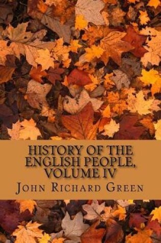 Cover of History of the English People, Volume IV