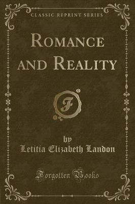 Book cover for Romance and Reality (Classic Reprint)