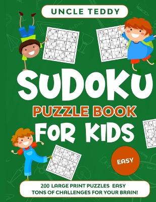 Cover of Sudoku Puzzle Book for Kids