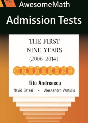 Book cover for AwesomeMath Admission Tests