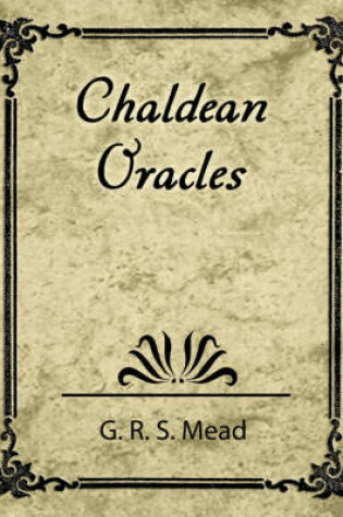 Cover of Chaldean Oracles