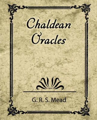 Book cover for Chaldean Oracles