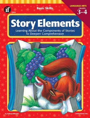 Book cover for Story Elements Grades 3 to 4