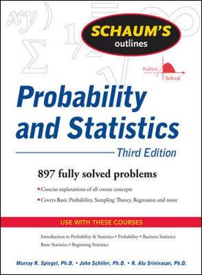 Cover of EBK Schaum's Outline of Probability and