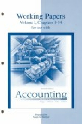 Cover of Accounting: the Basis for Business Decisions