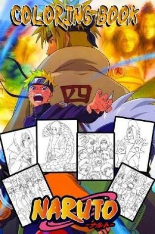 Cover of Naruto Coloring Book