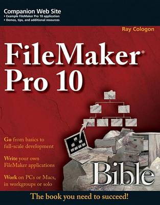 Book cover for FileMaker Pro 10 Bible