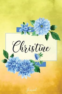 Book cover for Christine Journal