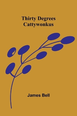 Book cover for Thirty Degrees Cattywonkus