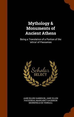 Book cover for Mythology & Monuments of Ancient Athens