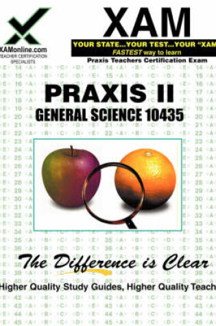 Cover of PRAXIS II General Science 10435