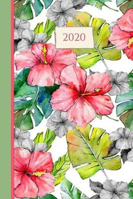 Book cover for 2020 Hibiscus Journal Diary