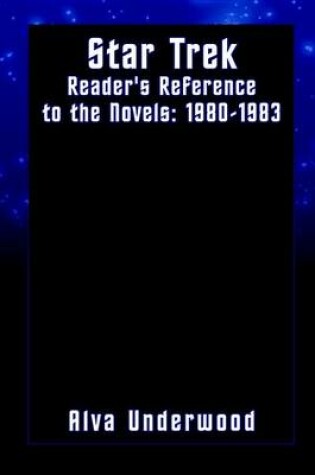 Cover of Star Trek Reader's Reference to the Novels