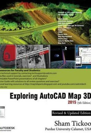 Cover of Exploring AutoCAD Map 3D 2015