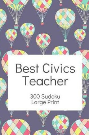 Cover of Best Civics Teacher Sudoku