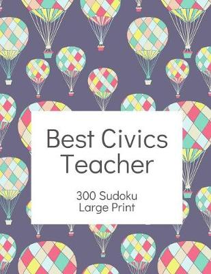 Book cover for Best Civics Teacher Sudoku