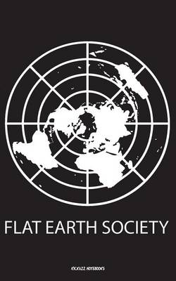 Book cover for Flat Earth Society - Lined notebook