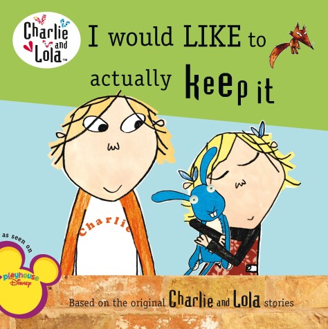 Book cover for I Would Like to Actually Keep It